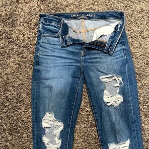 Next level stretch high rise american eagle jeggings